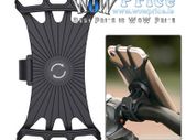 35229 Bicycle 360 Phone Holder Rotating For Bike Motorcycle Car Silicone