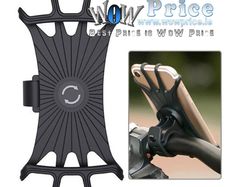 35229 Bicycle 360 Phone Holder Rotating For Bike Motorcycle Car Silicone