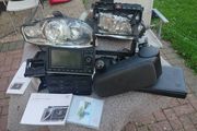 Audi a4 b6 b7 double din concert ll+ radio cd mp3 player. Blaupunkt head unit 8E0 035 186 AL Original stereo double din cage centre console glove box parts breaking