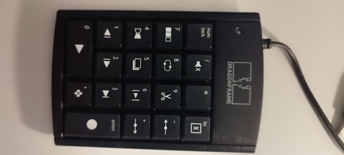 DraganFrame USB keypad controller