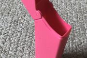 Pink tampon holder