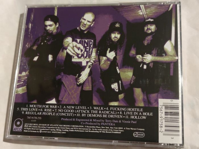 New Pantera - Vulgar Display of Power Cd