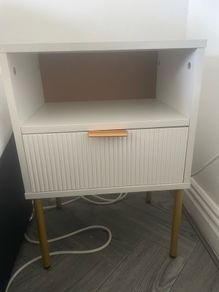 White Bedside Cabinet