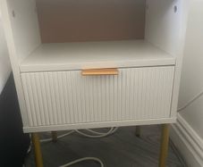 White Bedside Cabinet