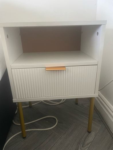White Bedside Cabinet