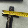 Religious French catholic wooden Cross with Thorns crucifix pendant cross of acacia Image 3