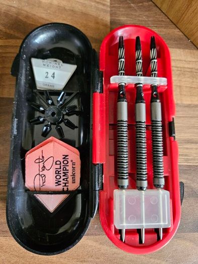 Darts Unicorn  Phil Taylor cabinet with extra