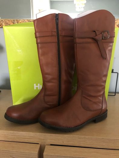 New Tan long Hush Puppies boots uk 2
