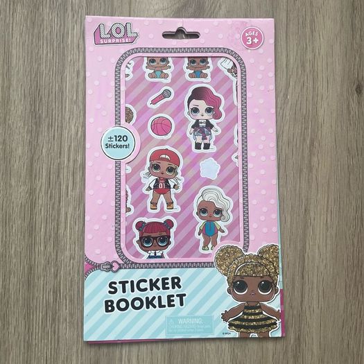 Bundle of 6 LOL Surprise Activity & Sticker Books + Sticker Booklet