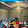 large steel shed - Free to take - must dismantle & collect Image 2