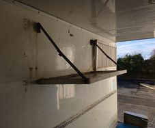 fold up shelving