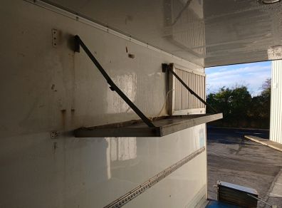 fold up shelving