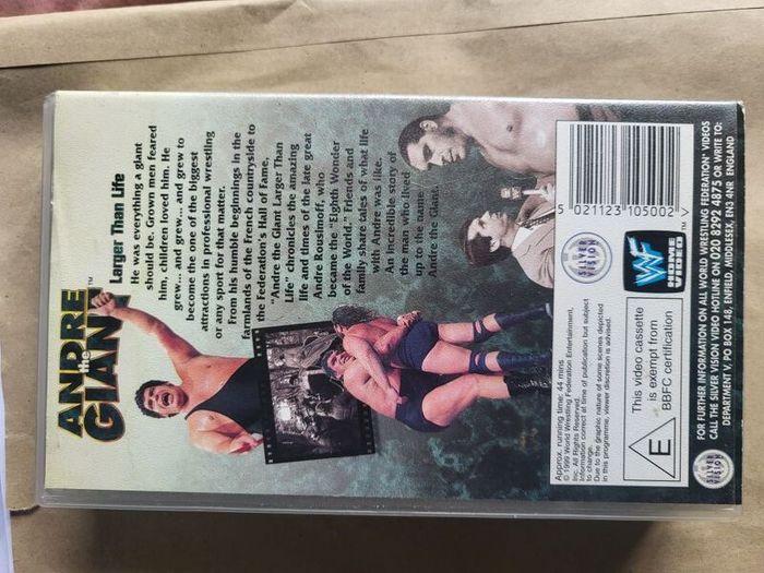 WWF vhs