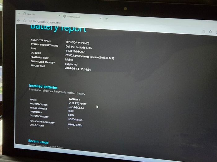 Dell Latitude 5285 | i5 | 8GB | 256GB | Touchscreen