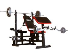 NEW, fully assembled Body train deluxe Weight Benc