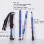 Trekking Pole, Collapsible Walking Hiking Stick for Men Women, Ultralight Aluminum Ski Pole with EVA Grip (FREE SHIPPING) Image 6