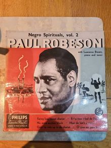 Paul Robeson Negro Spirituals Vol 2 Philips 7 inch EP