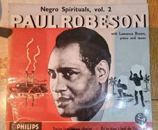 Paul Robeson Negro Spirituals Vol 2 Philips 7 inch EP