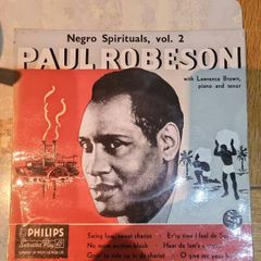 Paul Robeson Negro Spirituals Vol 2 Philips 7 inch EP