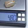 Antique Edwardian 14K Gold Natural Agate Brooch c.1900 4.8g Image 5