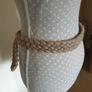 Ladies raffia belt Image 3