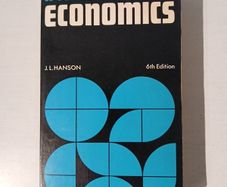 A Textbook of Economics by J.L. Hanson 6th Edition