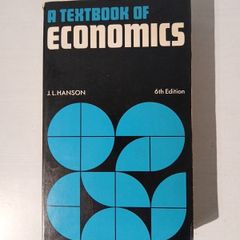 A Textbook of Economics by J.L. Hanson 6th Edition