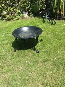 Garden display/ firepit.