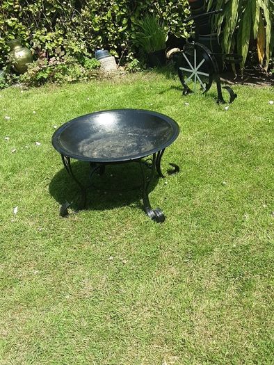 Garden display/ firepit.
