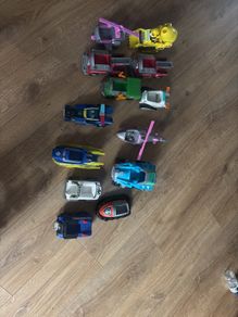 paw patrol vehicles