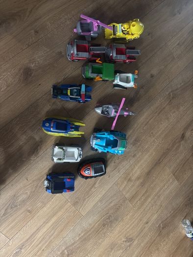 paw patrol vehicles