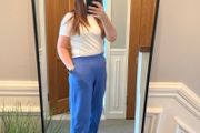 Blue joggers. Size S