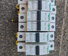Electrical Job Lot Schneider MCBs & RCDs, Trendiswitch, Digital Energy Meter, USB Sockets, Switches & Back Boxes