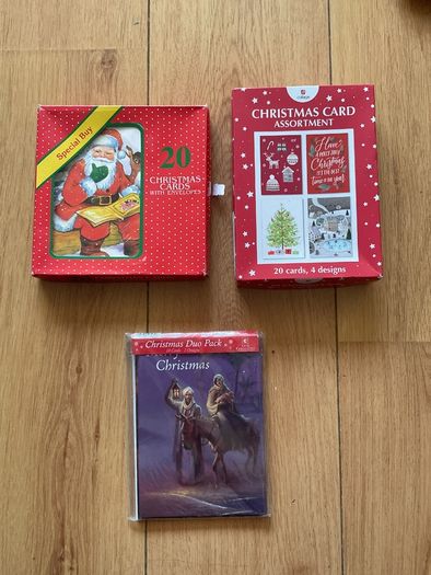 Christmas cards with envelopes bundle Brand New