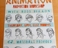 TCD Animation Society poster 2