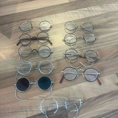 Collection of Vintage 1920s Eye Glasses Some Gold by Algha