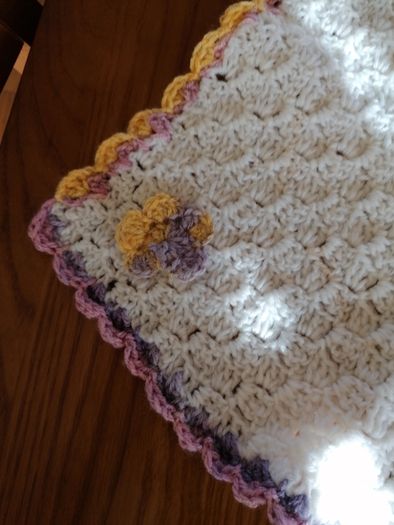 BABY Blanket, Hat and Booties REDUCED Christening Gift Set