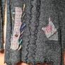 womens Tivoli 30% wool jumper long cardigan tunic sweater Size Medium Image 9