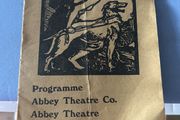 Souvenir program of abbey theatre