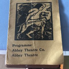 Souvenir program of abbey theatre