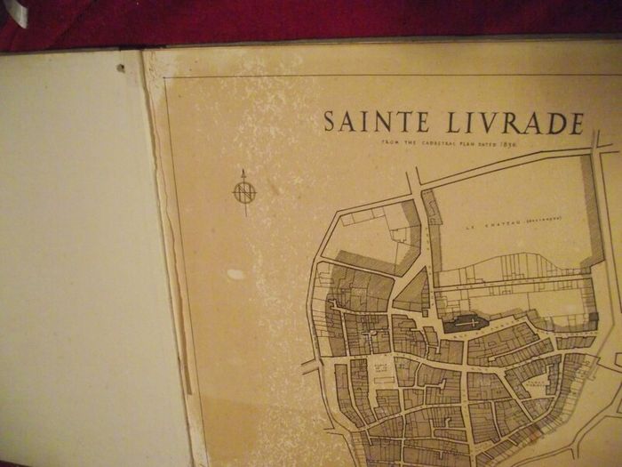 8 X 19th Century French walled city plans - 1816 to 1845