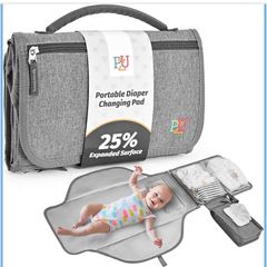 Portable diaper changing pad