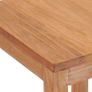 Bar Stools 2 pcs Solid Teak Wood Image 3