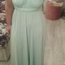 Wedding: 6 sage Green Multiway dress Image 4