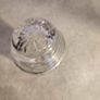 Vintage Small BOHEMIA Glass Vase, Cut Glass Vase, 1950s Image 9