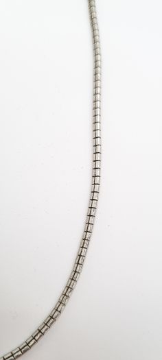 Vintage 835 Silver Snake Chain