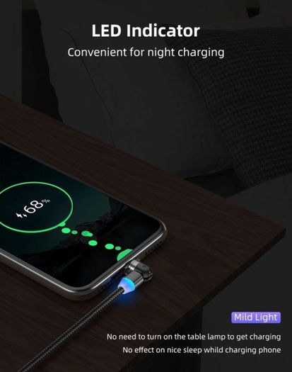 Magnetic Charging Cable 2M - New