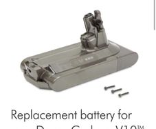 Dyson battery pack -V10 with screws. Part no. 969352-02