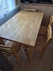Kitchen wooden table