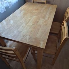 Kitchen wooden table